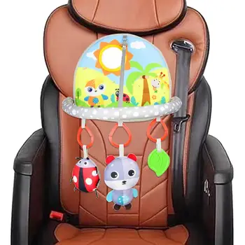 Детские Автокресла, Игрушечный Центр активного отдыха С плюшевыми игрушками, Веселые путешествия, Детская игрушка для задних сидений, облегчающая вождение с новорожденными