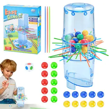 Детские игры с шариками, палочками и игровым блоком, игры с палочками Помогают наладить тесное взаимодействие и коммуникацию
