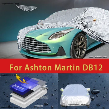 Для Ashton Martin DB12, полная защита для улицы, автомобильные чехлы, снежный покров, солнцезащитный козырек, Водонепроницаемые пылезащитные внешние автомобильные аксессуары