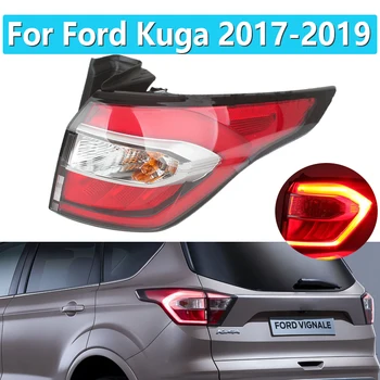 Для Ford Kuga 2017 2018 2019 Высококачественный задний фонарь, Новые светодиодные задние фонари, автомобильный стайлинг, задний фонарь, противотуманный фонарь Для Focus Sedan