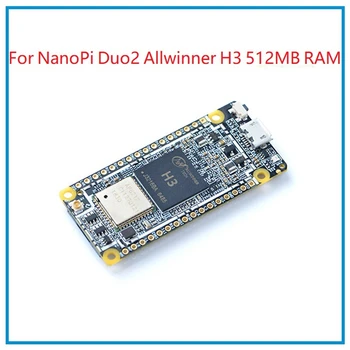 Для Nanopi DUO2 Плата разработки + Кабель Micro-USB + Антенна 512 М DDR3 Allwinner H3 Wifi Bluetooth Комплекты модулей Ubuntu Core Iot