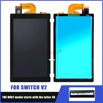 Для NS Switch ЖК-дисплей с сенсорным экраном, полная сборка с бесплатной заменой экрана на стеклянную пленку для аксессуаров Nintendo Switch