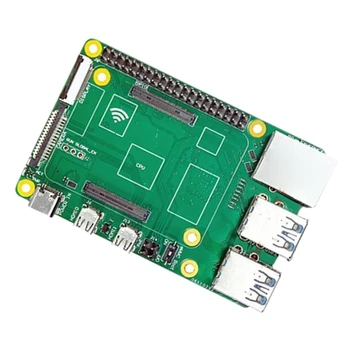 Для Raspberry Pi Компьютерный модуль CM4-PI4B Адаптер Расширения Базовой платы с 4XUSB3.0 + Слотами TF + Gigabit Ethernet + DIS + CSI