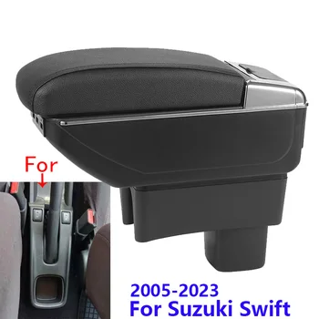 Для Suzuki Swift, коробка для подлокотников Для Suzuki Swift 2005-2023, Автомобильные аксессуары для подлокотников, детали интерьера, коробка для хранения, детали для модернизации