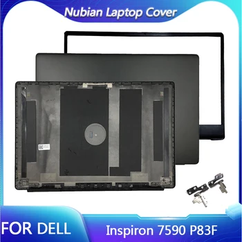 Для нового ЖК-дисплея задней крышки/передней панели/шарнира ноутбука Dell Inspiron 7590 P83F