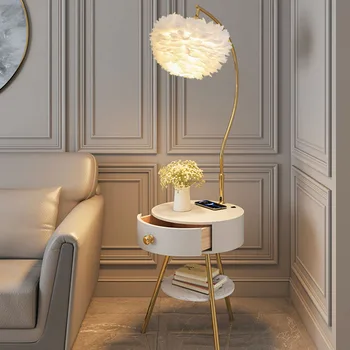 Европейский современный торшер Элегантный минималистичный кавайный роскошный торшер Gold Living Room lampadaire de salon мебель для дома