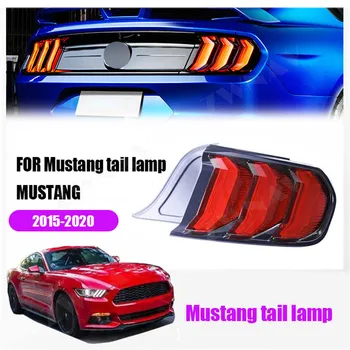 Задний фонарь автомобиля для Ford MUSTANG 20152016 2017-2020 Светодиодные задние фонари Поворотник В сборе Модификация Аксессуары Ночь