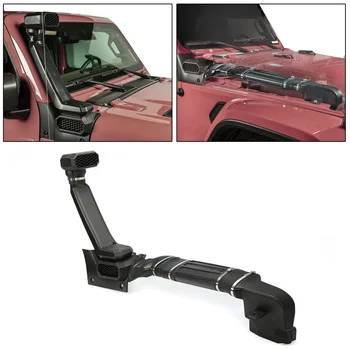 Запчасти для Внедорожных Автомобилей ABS Черный Шноркель для 18-21 Gladiator Jeep Wrangler JL Бензиновая Система Низкого/Высокого давления Полный Комплект Воздухозаборника