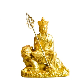 Земля, Тибетское Золотое Тело, Маленькая Статуя Будды, Нести Будду Домой, Поклонение В Буддийском зале, Земля, Автомобиль Тибетского короля Бодхисаттвы