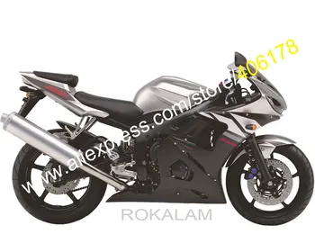 Изготовленный на заказ обтекатель для Yamaha YZF R6 2003 2004 YZFR6 03 04 YZF600R Обтекатели кузова мотоцикла (литье под давлением)
