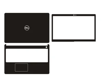 Индивидуальный стиль 1x Верх + 1x подставка для рук + 1x Нижняя кожа, предварительно вырезанные наклейки, чехол-пленка для Dell Latitude 3580