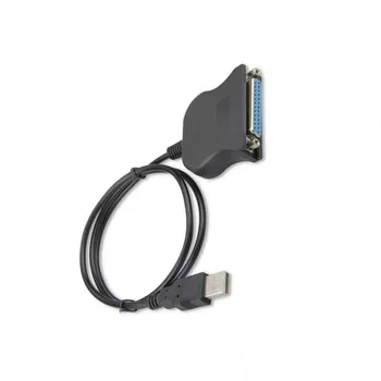 Кабель-адаптер для принтера USB 2.0 Male to DB25 Female Device Converter Cables, Машинный электронный аксессуар для дома