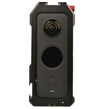 Каркас камеры для Insta360 ONE X2 Защитный Чехол-Кейдж для Экшн-камеры с Магнитным креплением для холодного Башмака Camera Cage