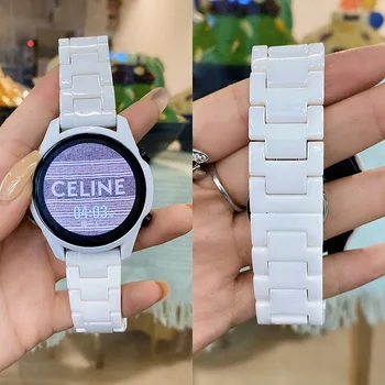 Керамический Ремешок Для Huawei Watch GT3/GT2 Pro 2e Браслет Correa 42/46 мм Сменный Ремешок Для Часов Xiaomi watch S1 pro/S2 Ремешок