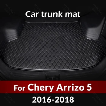 Коврик в багажник автомобиля для Chery Arrizo 5 2016 2017 2018 Пользовательские автомобильные Аксессуары для украшения интерьера Авто