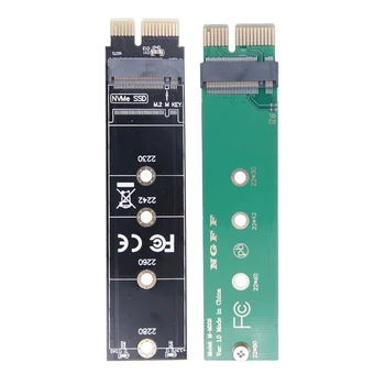 Конвертер твердотельных накопителей PCIE в NVME M.2 SSD Адаптер M Key 1xTest Card Устройство чтения карт жесткого диска Поддерживает 2230/42/60/80 M.2 SSD
