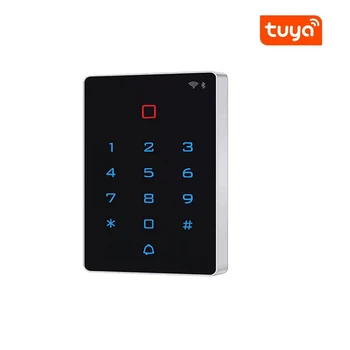Контроллер доступа Tuya, Wi-Fi приложение, дистанционное управление, Открывание двери, сенсорный экран, пароль, карта, Система блокировки дверей, Панель Smart Lock