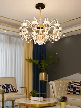 Лампа в гостиной Современный Простой домашний атмосферный светильник, светильник для ресторана, спальни, светильник для всего дома