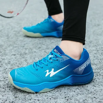 Лидер продаж 2023 года, Женская обувь для бадминтона, Дышащая теннисная обувь, Мужская Противоскользящая спортивная обувь для пар, брендовая спортивная обувь для бадминтона