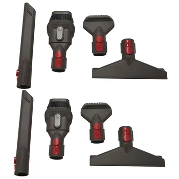 Лучшие продажи 2X Accessory Tool Kit Набор насадок Для Беспроводного пылесоса Dyson V7 V8 V10 Sv10 Sv11, Набор инструментов для запасных частей (4 в 1)