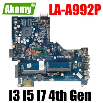 Материнская плата LA-A992P для ноутбука HP 15-R 250 G3 Материнская плата с процессором I3 I5 I7 4-го поколения UMA