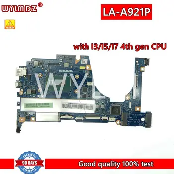 Материнская плата для ноутбука ZIVY0 LA-A921P Для ноутбука Lenovo YOGA 2 13 Материнская плата с процессором I3/I5/I7 4-го поколения