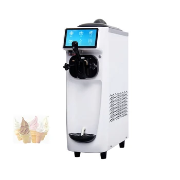 Машина для приготовления мягкого мороженого 1200 Вт, коммерческая, полностью автоматическая, настольная, для приготовления мороженого в виде маленького конуса By Air