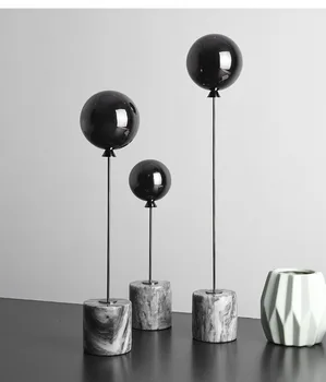 Металлические шариковые минималистичные мраморные украшения, персонализированные украшения
