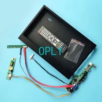 Металлический Корпус + Плата драйвера аналогового ТВ Подходит для N141C1 N141C2 N141C3 DIY Kit 1CCFL 30 Pin LVDS VGA AV USB HDMI-Совместимый 14,1 