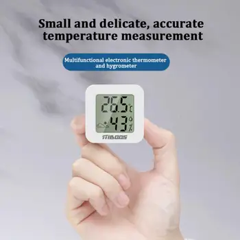 Мини-Комнатный Термометр ЖК-Цифровой Комнатный Гигрометр, Датчик влажности, Измеритель температуры в помещении