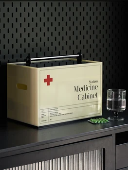 Минималистичный домашний медицинский набор Аптечка первой помощи полный набор коробок для хранения лекарств Большая емкость бытовой аптечки