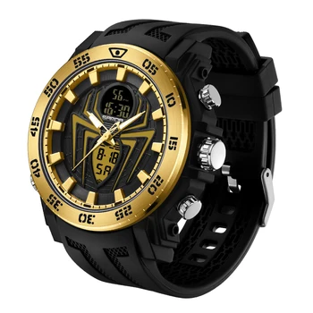 Мужские часы SANDA, водонепроницаемые наручные часы с паучьим циферблатом, Кварцевые часы, Мужские Большие цифровые часы, мужские спортивные часы Relogios Masculino