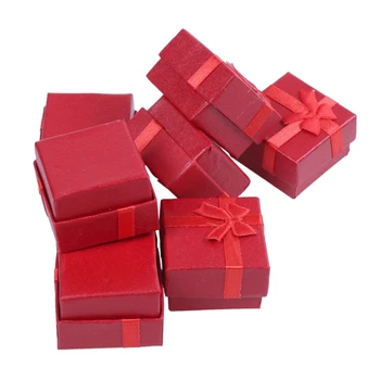 Набор подарочных коробок из 240 предметов - Квадратная шкатулка с кольцами для юбилеев, свадеб, дней рождения, продвижение различных цветов