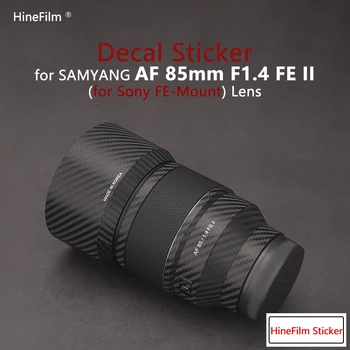 Наклейка для объектива AF85 F1.4 II для объектива Samyang 85 1.4 II FE Премиум Наклейка для объектива Samyang AF 85 мм f1.4 II Защитная пленка для объектива