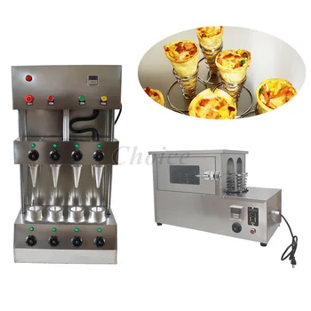 Небольшая Портативная Автоматическая Коммерческая Машина Для Изготовления Конуса Для Пиццы С Вафлями, Машина Для Изготовления Мороженого, Съедобного Конуса, Вафельного Печенья