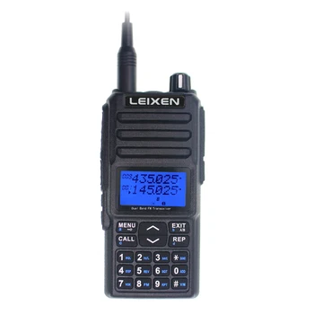 Новая Портативная рация LEIXEN UV-25D мощностью 20 Вт, двухдиапазонная 136-174 и 400-470 МГц, Радиолюбительское радио на большие расстояния
