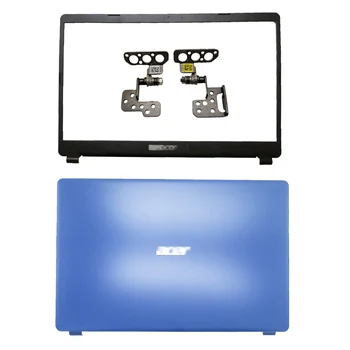Новинка Для ноутбука Acer Aspire 3 A315-42 A315-42G A315-54 A315-54K N19C1, ЖК-задняя крышка/Передняя панель/ЖК-петли/Винты для шарниров, Синий