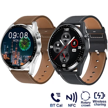 Новые Умные часы для OPPO K10 Pro Cubot Note 30 LG WING Meizu 18s Pro Realme Женские Мужские Часы NFC Bluetooth Вызов Беспроводная Зарядка