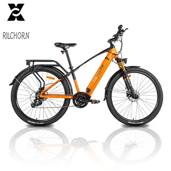 Новый RILCHORN E-bike Mid Motor 500 Вт 29-дюймовый Электрический Велосипед Из Алюминиевого Сплава С Полной Подвеской Ebike 48V 17AH Литиевая Батарея Велосипед