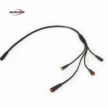 Новый водонепроницаемый кабель для электровелосипеда Julet 1-4 Основной кабель Аксессуары для электровелосипедов