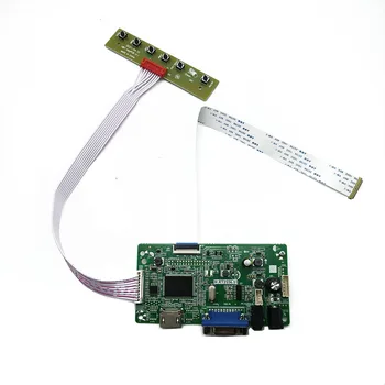 Новый комплект монитора платы управления EDP для LP156WF6-SPB2 HDMI + VGA, драйвер платы контроллера с ЖК-светодиодным экраном
