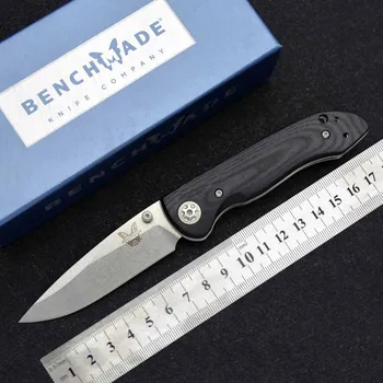 Новый складной нож Benchmade BM698 высокой твердости, портативные карманные ножи для улицы, сабля, портативные EDC инструменты самообороны