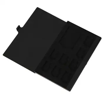 Оптовая продажа Монослойных карт из алюминиевого сплава 1SD 8TF Micro Memory Case Коробка Для Хранения Держатель