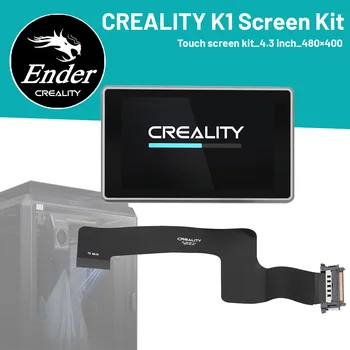 Оригинальный комплект сенсорного экрана CREALITY K1 или K1 MAX, кабель для дисплея, детали 3D-принтера