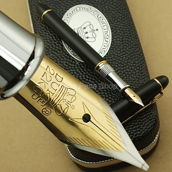 Перьевая ручка Duke Black & Golden M С наконечником Для письменных принадлежностей GFP004