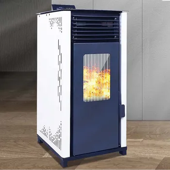 Печь для нагрева гранул биомассы, Зимняя бытовая Сантехника, Бездымная Защита окружающей среды, Автоматическое воздушное отопление, отопление в помещении