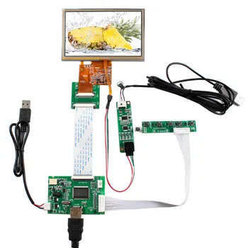 Плата контроллера HD MI LCD с резистивным сенсорным ЖК-экраном 5 дюймов 800X480