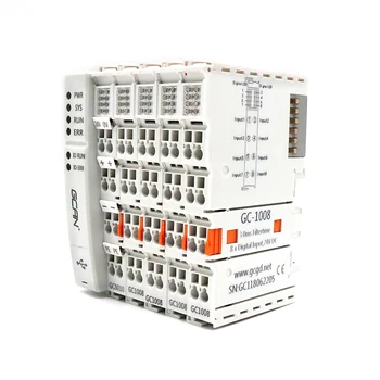 ПЛК может быть расширен до 32 модулей ввода вывода Контроллер ПЛК с интерфейсом Modbus RTU RS485 GCAN CLP Controlador Logico Programavel