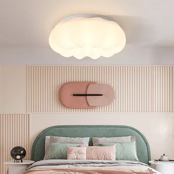 Подвесные светильники Nordic Led Clouds для потолка, спальни, гостиной, Подвесные светильники PE, Тыква, Современный роскошный светильник для помещений