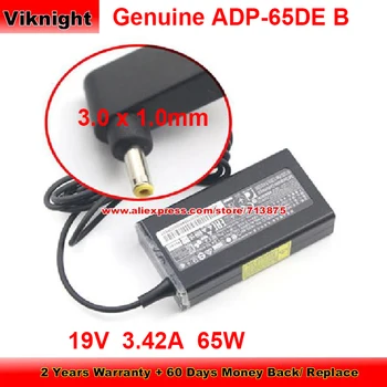 Подлинное зарядное устройство ADP-65WH B 65W 19V 3.42A Адаптер переменного тока a18-065n3a для Acer Spin SP314-54N Sf314-57-74V6 A514-53G N19W2 Sf314